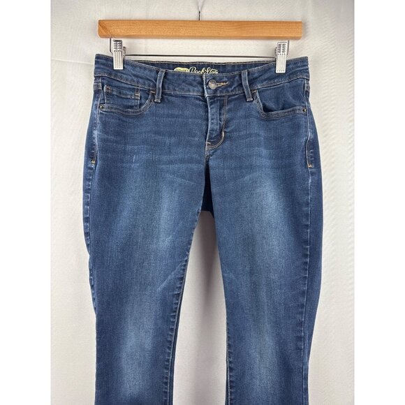 Old Navy The Rockstar Skinny Jeans Size 8 Regular Blue Denim Womens - Picture 1 of 6